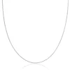 Beaverbrooks 9ct White Gold Curb Chain