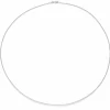 Beaverbrooks 9ct White Gold Curb Chain 50cm