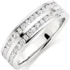 Beaverbrooks 18ct White Gold Diamond 5.5mm Eternity Ring