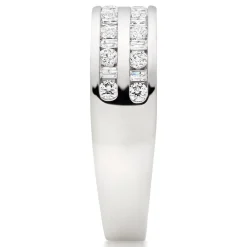 Beaverbrooks 18ct White Gold Diamond 5.5mm Eternity Ring