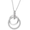 Beaverbrooks 18ct White Gold Diamond Pendant