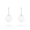 Beaverbrooks 9ct White Gold Freshwater Cultured Pearl Earrings