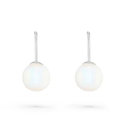 Beaverbrooks 9ct White Gold Freshwater Cultured Pearl Earrings