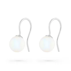 Beaverbrooks 9ct White Gold Freshwater Cultured Pearl Earrings