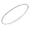 Beaverbrooks 9ct White Gold Diamond Bangle