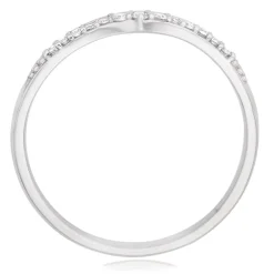 Beaverbrooks 9ct White Gold Diamond Wedding Ring