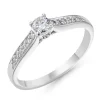 Beaverbrooks 9ct White Gold Diamond Solitaire Engagement Ring