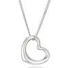 Beaverbrooks 9ct White Gold Heart Pendant