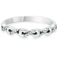 Beaverbrooks 18ct White Gold Diamond Wedding Ring
