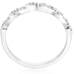 Beaverbrooks 18ct White Gold Diamond Wedding Ring