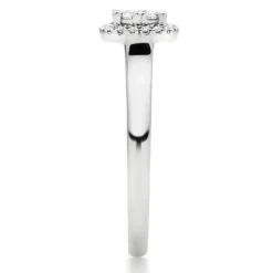 Beaverbrooks 9ct White Gold Diamond Cluster Halo Ring