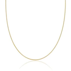 Beaverbrooks 9ct Yellow Gold Spiga Chain
