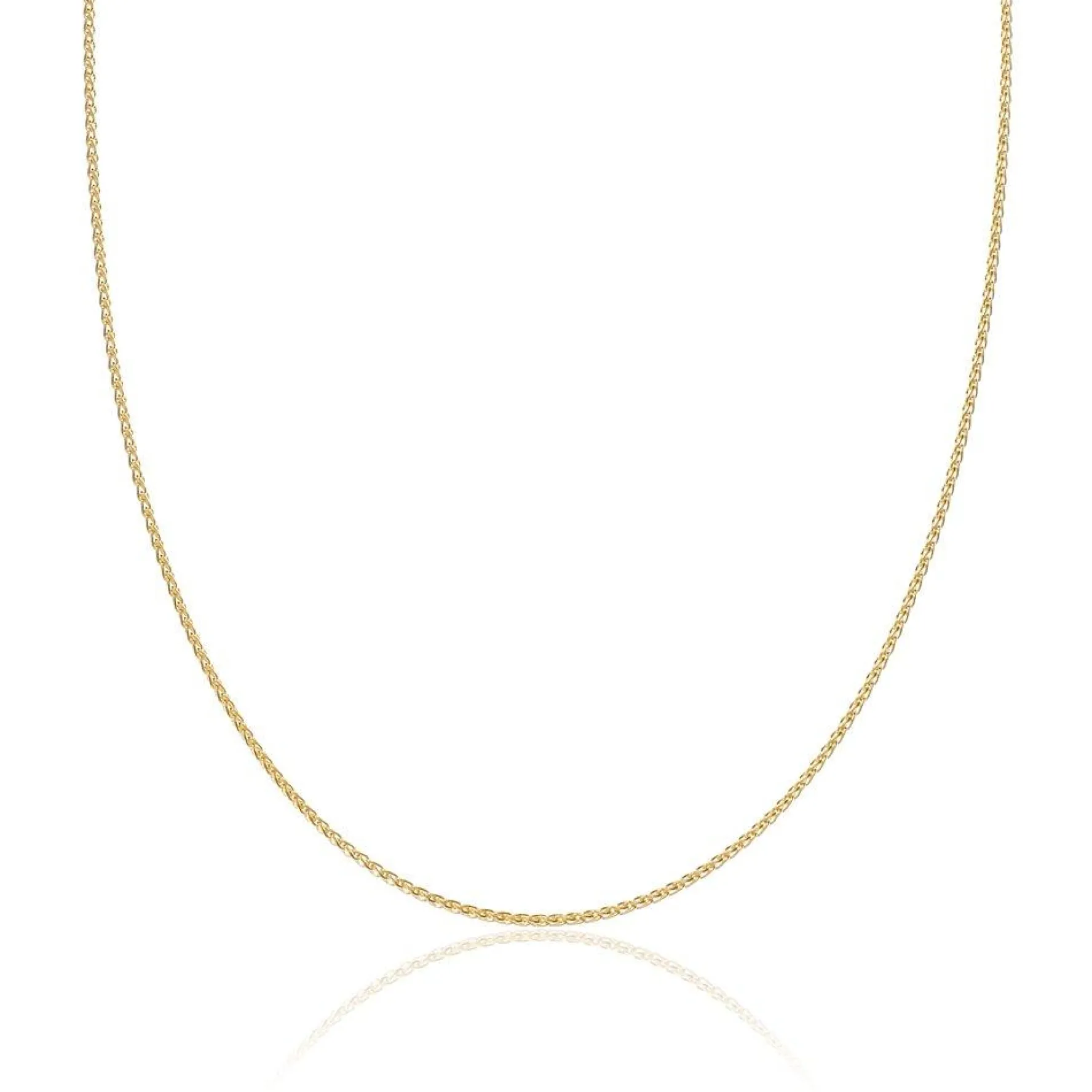 Beaverbrooks 9ct Yellow Gold Spiga Chain