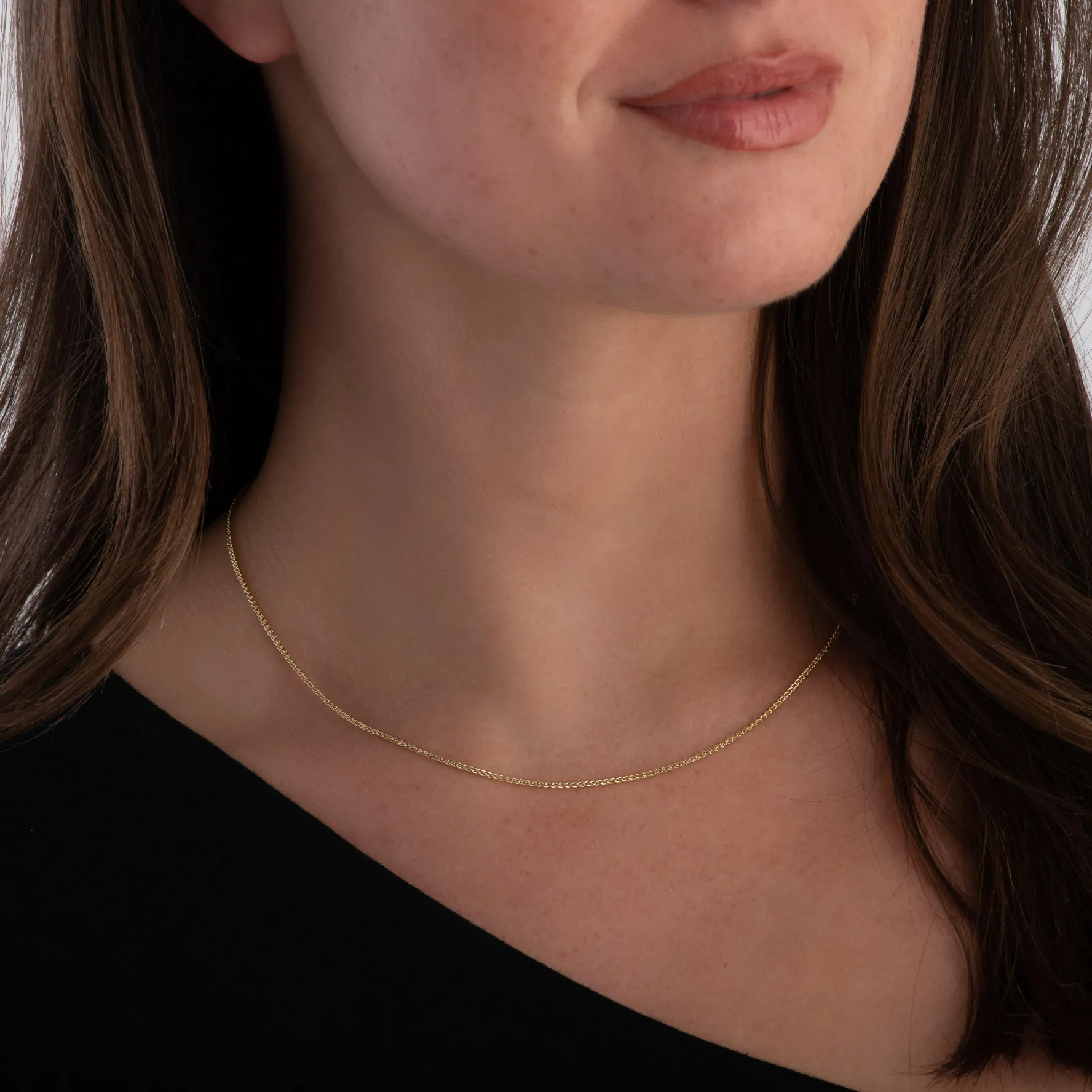Beaverbrooks 9ct Yellow Gold Spiga Chain