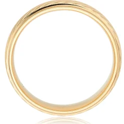 Beaverbrooks 9ct Yellow Gold 6mm Men’s Wedding Ring