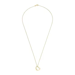 Beaverbrooks 9ct Yellow Gold Heart Pendant