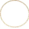 Beaverbrooks 9ct Yellow Gold Figaro Chain Necklace