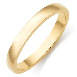 Beaverbrooks 9ct Yellow Gold 2.5mm Court Wedding Ring