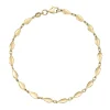 Beaverbrooks 9ct Yellow Gold Fancy Pear Bracelet