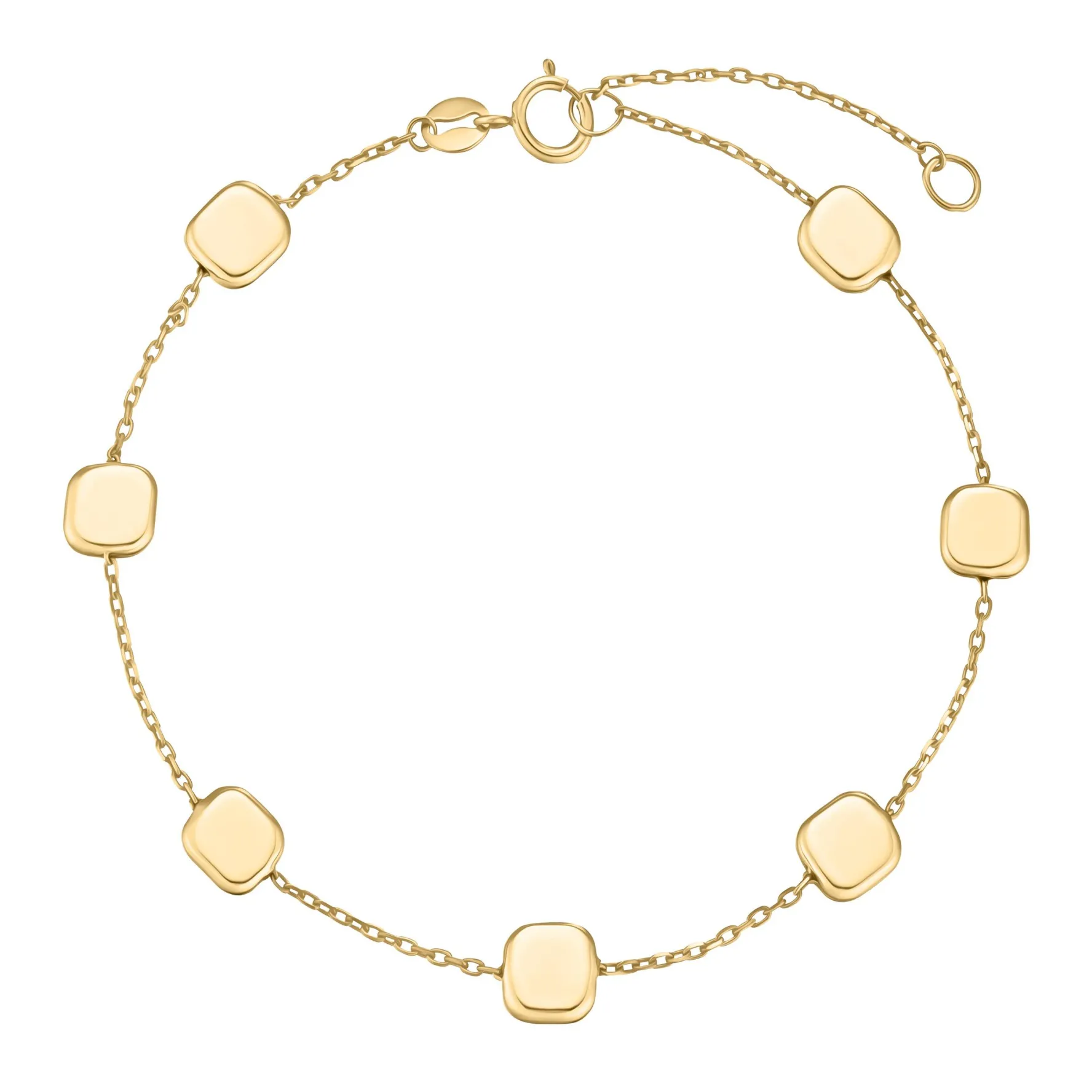 Beaverbrooks 9ct Yellow Gold Bracelet