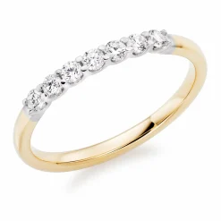 Beaverbrooks 9ct Yellow Gold Diamond 2mm Wedding Ring