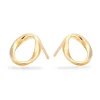 Beaverbrooks 9ct Yellow Gold Circle Stud Earrings