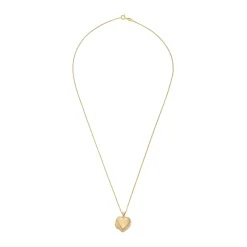 Beaverbrooks 9ct Yellow Gold Heart Locket