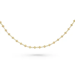 Beaverbrooks 9ct Yellow Gold Fancy Pyramid Bracelet