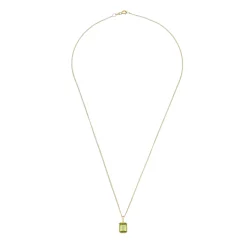 Beaverbrooks 9ct Yellow Gold Peridot Pendant