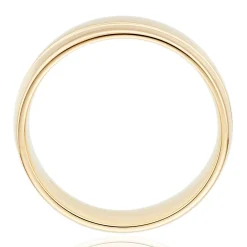 Beaverbrooks 18ct Yellow Gold 6mm Men’s Wedding Ring