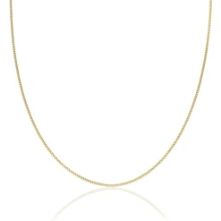 Beaverbrooks 18ct Yellow Gold Curb Chain