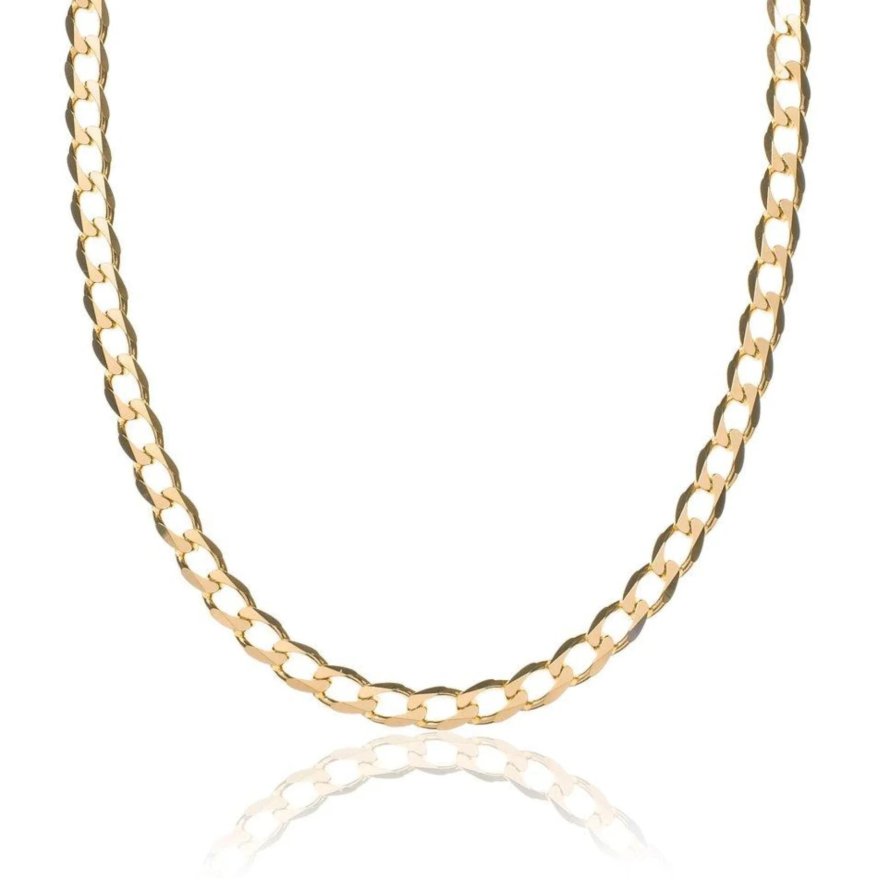 Beaverbrooks 9ct Yellow Gold Curb Chain
