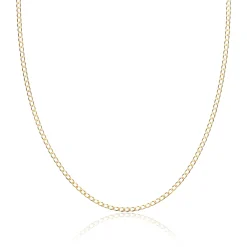 Beaverbrooks 9ct Yellow Gold Curb Chain