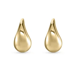 Beaverbrooks 9ct Yellow Gold Teardrop Earrings