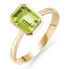 Beaverbrooks 9ct Yellow Gold Peridot Ring