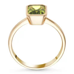 Beaverbrooks 9ct Yellow Gold Peridot Ring