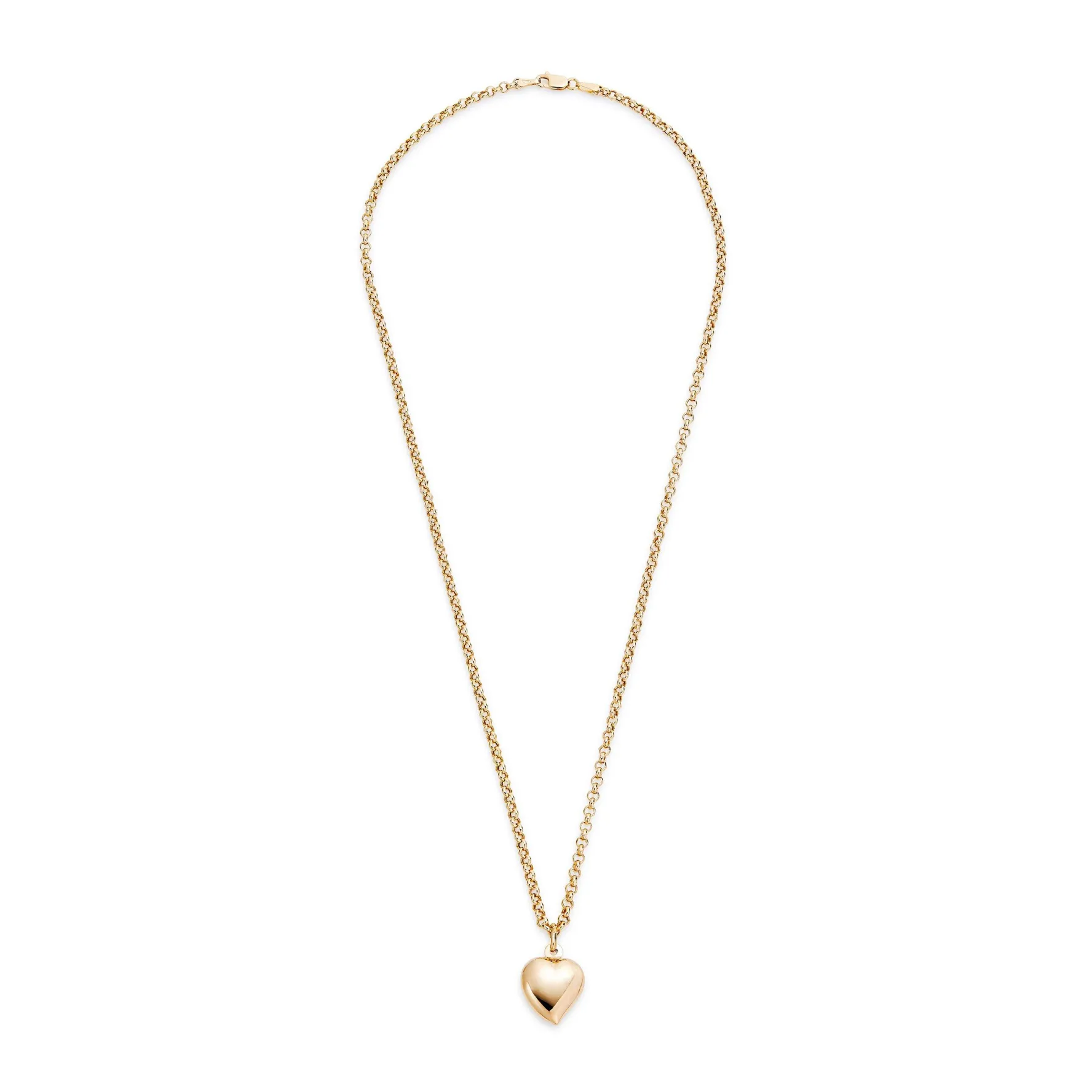 Beaverbrooks 9ct Yellow Gold Heart Pendant