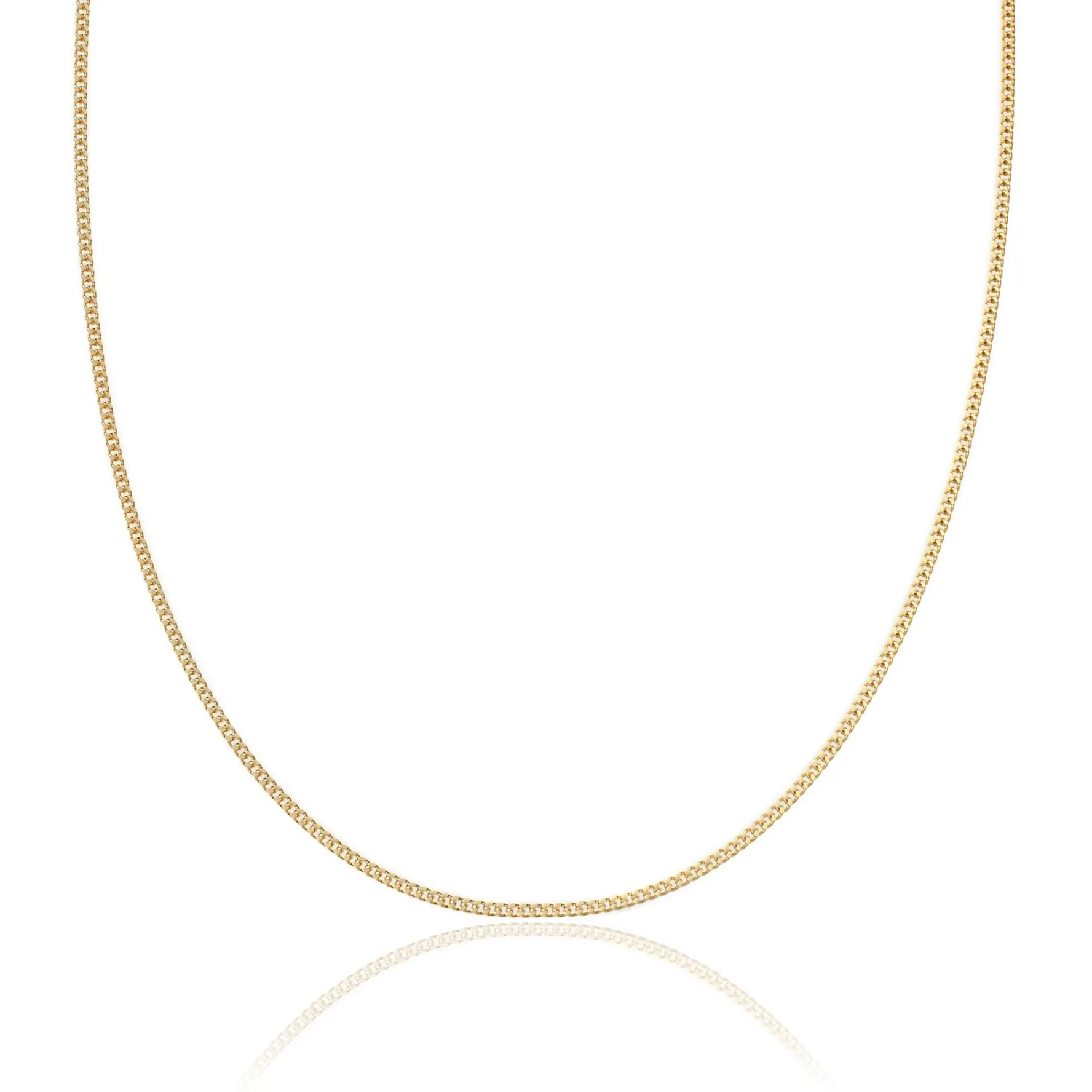 Beaverbrooks 9ct Yellow Gold Curb Chain
