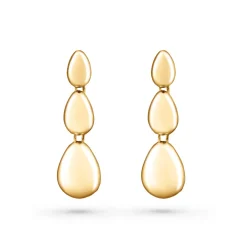 Beaverbrooks 9ct Yellow Gold Drop Earrings