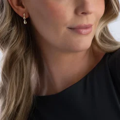 Beaverbrooks 9ct Yellow Gold Drop Earrings