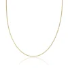 Beaverbrooks 18ct Yellow Gold Spiga Chain