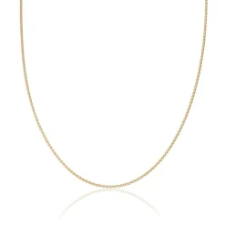 Beaverbrooks 18ct Yellow Gold Spiga Chain