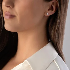 Beaverbrooks 18ct Yellow Gold Diamond Stud Earrings