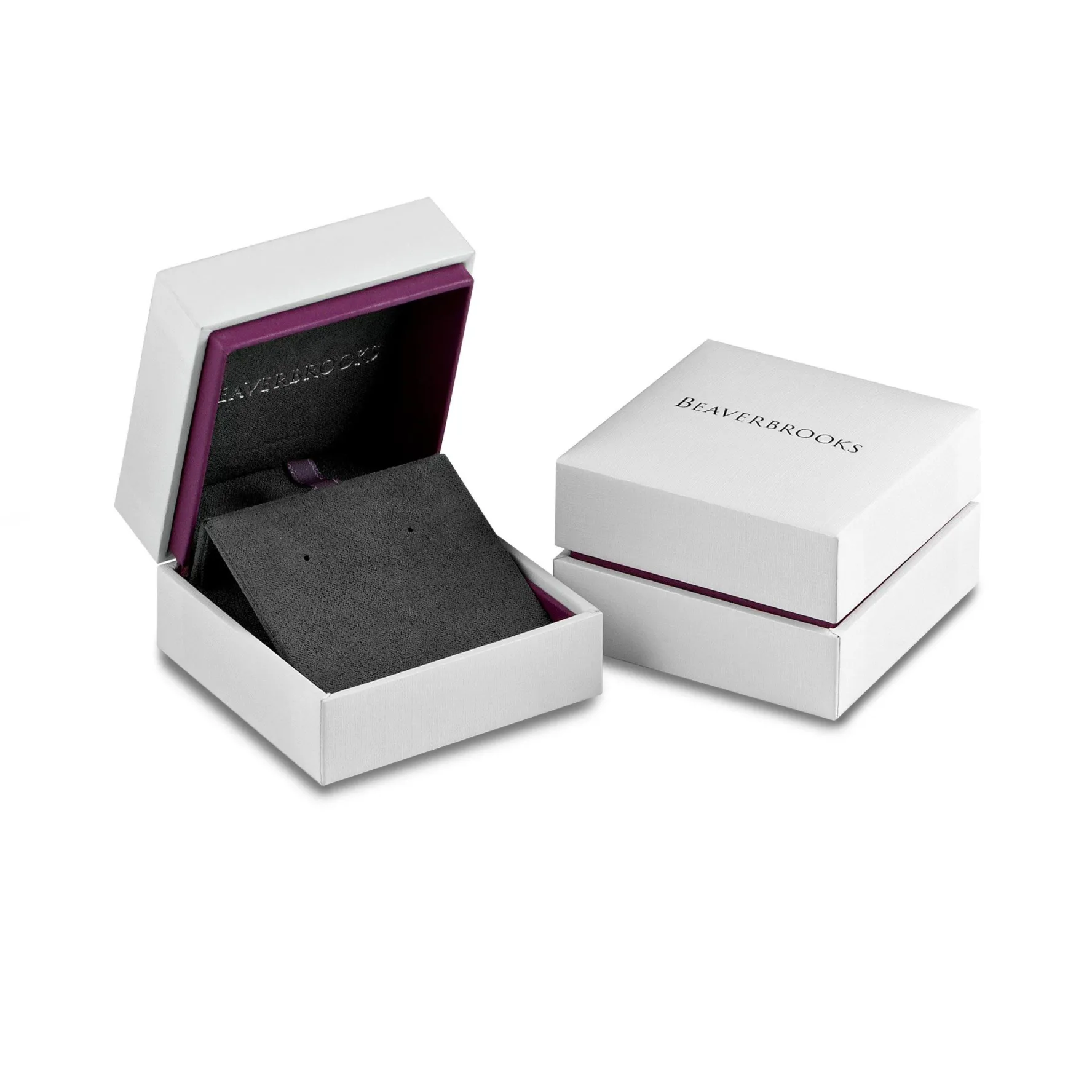 Beaverbrooks 9ct Yellow Gold Cubic Zirconia Twist Hoop Earrings