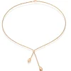 Beaverbrooks 9ct Yellow Gold Drop Necklace