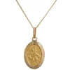 Beaverbrooks 9ct Yellow Gold Saint Christopher Pendant