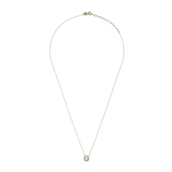 Beaverbrooks 9ct Yellow Gold Cubic Zirconia Necklace