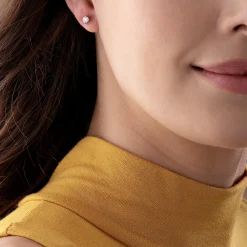 Beaverbrooks 18ct Yellow Gold Diamond Stud Earrings
