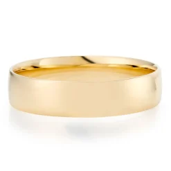 Beaverbrooks 18ct Yellow Gold 5mm Men’s Wedding Ring