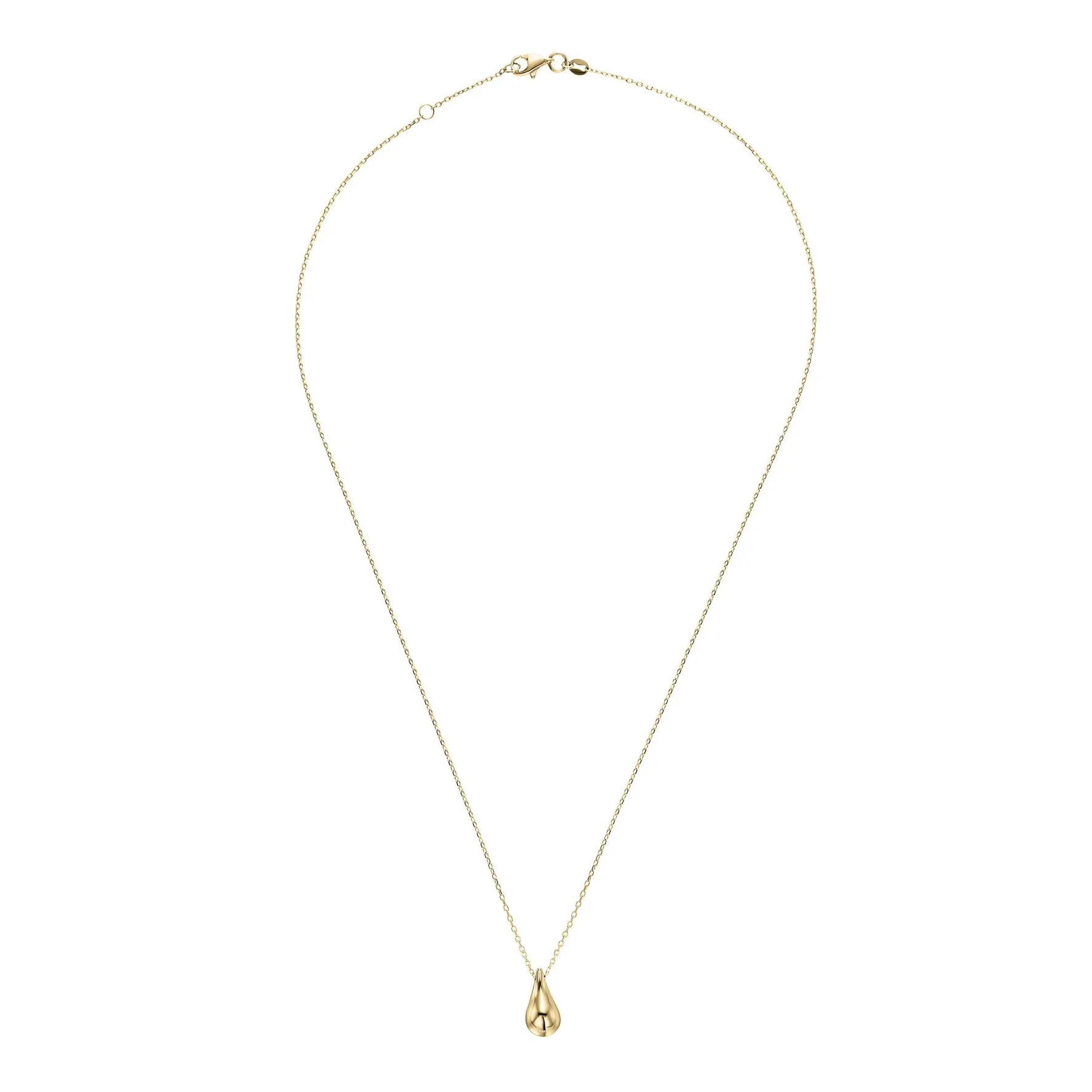 Beaverbrooks 9ct Yellow Gold Teardrop Necklace